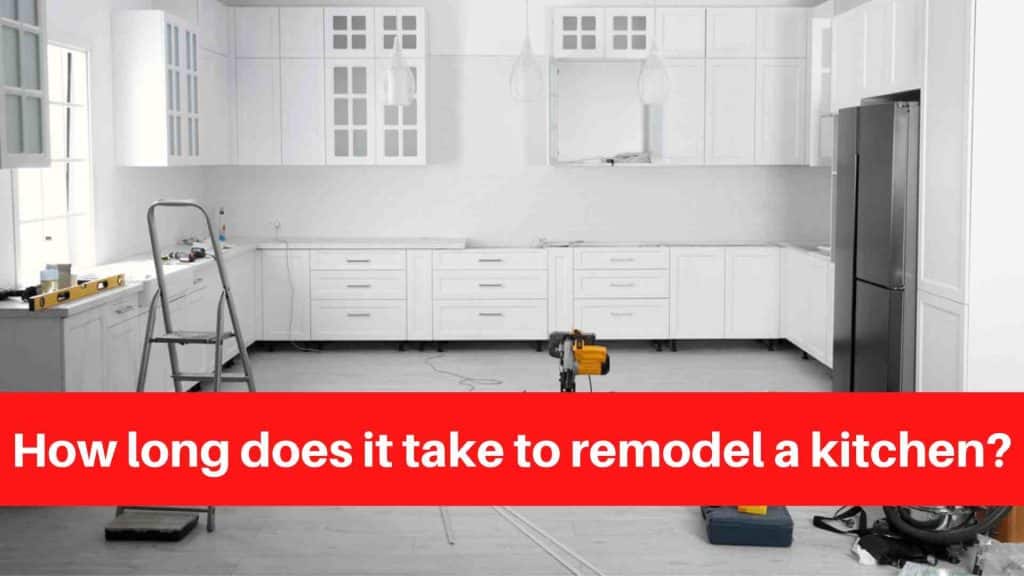 How long does it take to remodel a kitchen