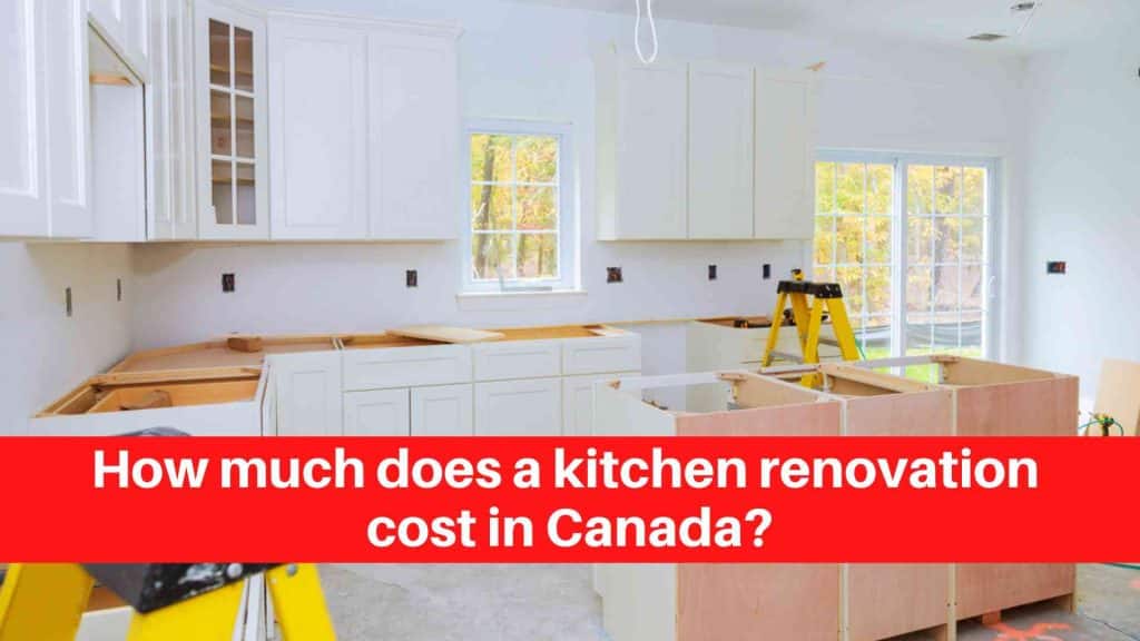 How much does a kitchen renovation cost in Canada